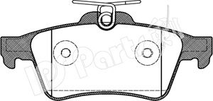 IPS PARTS ibr1301 -  Комплект тормозных колодок, дисковый тормоз
